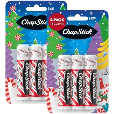 Imagem de ChapStick Batom de Bastão, 6 Peças, Sabor Cana de Doce