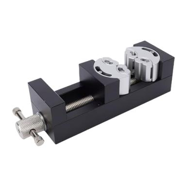 Imagem de fosa Mini Braçadeira de Torno Resistente, Braçadeira de Torno Autoajustável, de Prensa de Perfuração Compacto Com Design Fractal Inteligente, para Reparos de Artesanato de