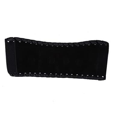 Imagem de Yinhing Bolsa de Couro Pu para Tesoura, Pulseira, Barbeiro, Corte de Cabelo, Bolsa de Armazenamento para Estilistas Profissionais, Preto 25x10cm (Preto)