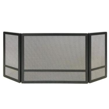 Imagem de Tela de proteção para lareira lisa articulada ref. 962 - Gramado haus