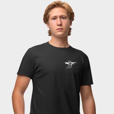 Imagem de Camisa Camiseta Genuine Grit Masculina Estampada Algodão 30.1 Angel, P