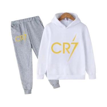 Imagem de Conjunto De Moletom Com Capuz E Calças Para Meninos De 3 a 12 Anos, Pr