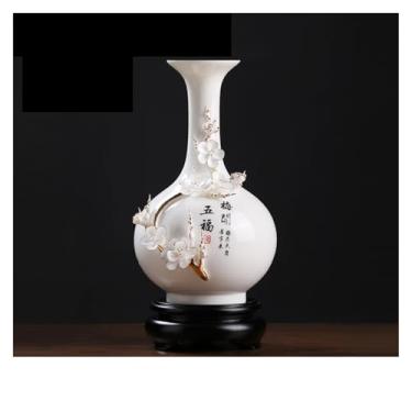 Imagem de Vaso de cerâmica feito à mão para sala de estar, armário de vinho, decoração e vasos de flores (B)