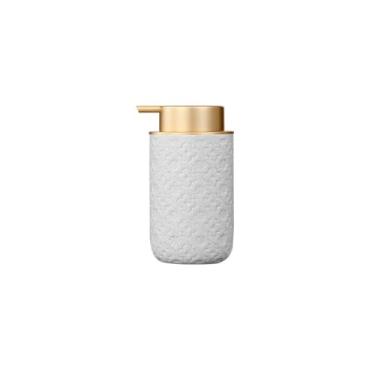 Imagem de Dispensador de sabão líquido para cozinha, pequeno dispensador de sabonete, estilo luxuoso, dispensador de gel de banho, prensa, dispensador de sabão para banheiro e cozinha, bomba dispensadora de