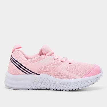 Imagem de Tênis Infantil Impacto Escolar Menina, Rosa, 34