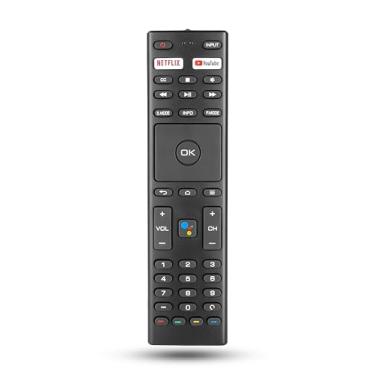 Imagem de RM-C3329 Controle remoto de substituição para Konka 4K Android TV RM-C3363 RM-C3369 32H31A 40H33A 43U55A 50Q75A 50U55A 55Q75A 55U55A 65Q75A 65U55A 75Q75A 75U5U5A 55A (sem voz Função)