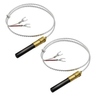 Imagem de kingsea Pacote com 2, termopilha de 61 cm, gera Q313A, 750 mv termopilha para lareira a gás, aquecedor de água, fritadeira a gás