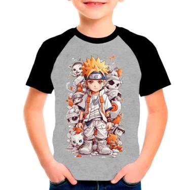 Imagem de Camiseta Desenho NARUTO Moda Infantil Roupa Criança 05 - DESIGN CAMISE