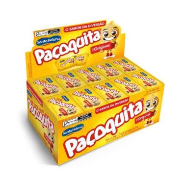 Imagem de Paçoca Quadrada Paçoquita Santa Helena Caixa 1kg, Santa Helena