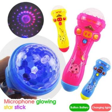 Imagem de Brinquedo Infantil Luzes Leds Piscando Mini Globo Divertido - Toy Home