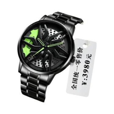 Imagem de Relógio De Pulso Masculino Esportivo Moderno À Prova D'água Com Design