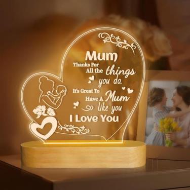Imagem de Night Light Creative 3D Atmosphere Projection Puzzle Mom Sis - Taiyuan