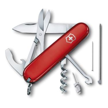 Imagem de Canivete Victorinox Compact, Vermelho, 15 funções