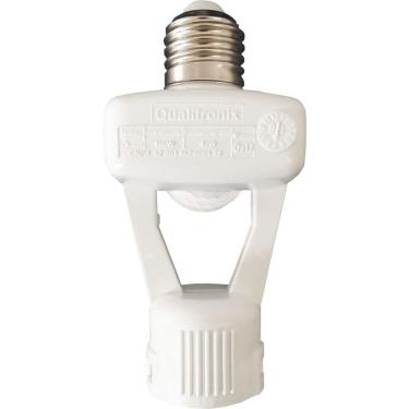 Imagem de Sensor de Presença Para Soquete E27 Bivolt Microcontrolado Qa17m Qualitronix Sensor Presenca Soq