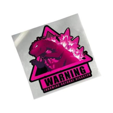 Imagem de Adesivos Refletivos De Dinossauro Para Carro, Moto, Scooter, Capacete,