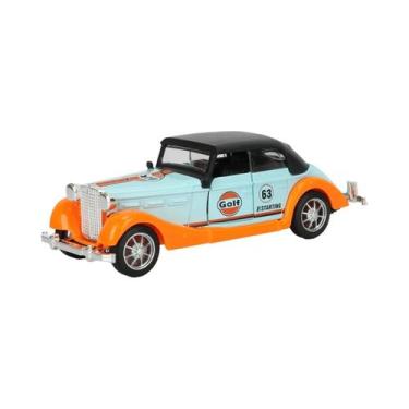 Imagem de Carrinho De Brinquedo Clássico Die-Cast 1:36 Para Meninos Com Fricção,