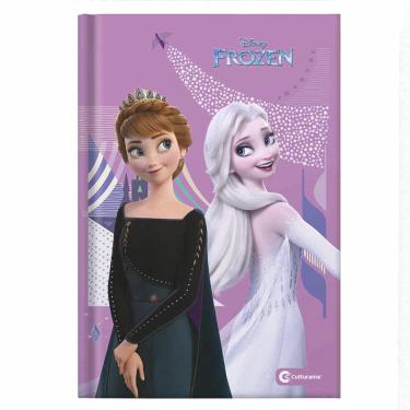 Imagem de Caderno Brochurão Culturama Capa Dura Le Disney Frozen 80 Folhas II