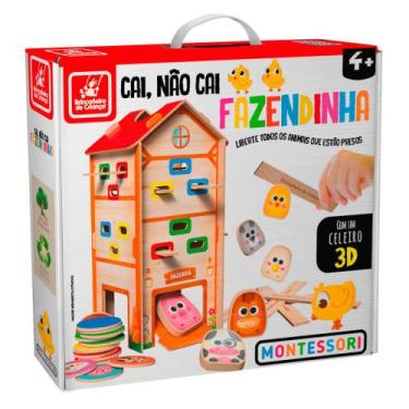 Imagem de Jogo Cai Não Cai Fazendinha BDC - n/a, Unica