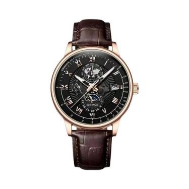 Imagem de Relógio Esportivo Masculino De Luxo À Prova D'água Com Luminosidade, P