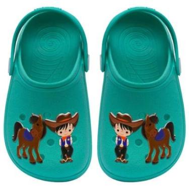 Imagem de Sandalia Babuche Infantil Nº 19 Ao 36 Chinelo Cowboy 12.113-Masculino