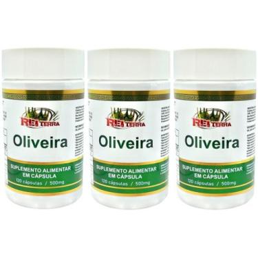 Imagem de Kit 3 Oliveira 360 Cápsulas - Rei Terra