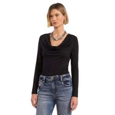 Imagem de Blusa Colcci Preta Feminina-Feminino
