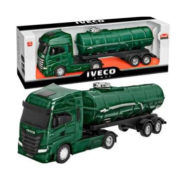 Imagem de Caminhão Iveco S-Way Tanque De Pipa Com Detalhes Realistas e Rodas Cro