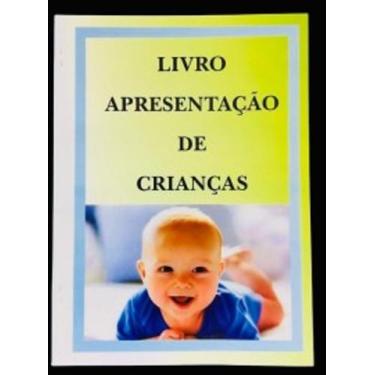 Imagem de Livro registro apresentação de criança - brochura - MANGRICH