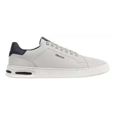 Imagem de Sapatênis Ferracini Casual em Couro - Masculino, Neve, Titan, 39