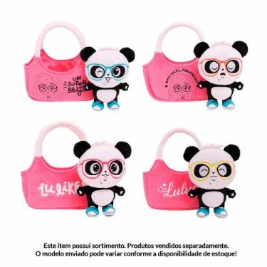 Imagem de Pelúcia com Bolsinha - Luluca - Panda - Sortido - Fun Divirta-se