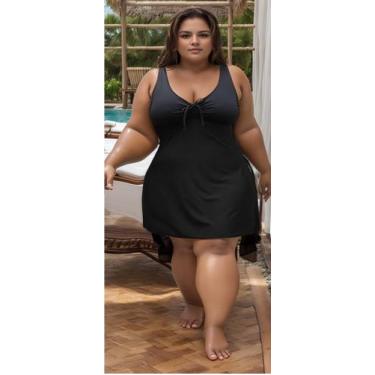 Imagem de Maio SAINHA Vestidinho ACOPLADO Big Plus Size Bojo Removivel Do TAM 46