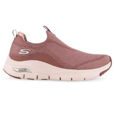 Imagem de Tênis Skechers Arch Fit Feminino- Rosa, 34