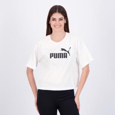 Imagem de Cropped Puma No. 1 Logo Feminino Branco, G