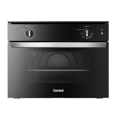 Imagem de Forno de Embutir Elétrico 47 litros Consul Preto com Timer e Função Gr