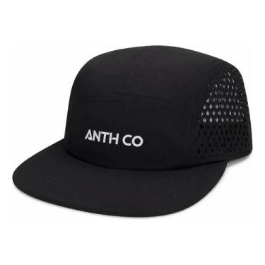 Imagem de Boné Anth Co Aba Reta Five Panel Water Impermeável -, Único, Preto