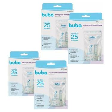 Imagem de Saco para Armazenar Amamentação e Congelar Leite Materno Buba Kits 25,
