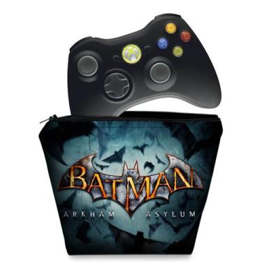 Imagem de Capa Compatível Xbox 360 Controle Case - Batman Arkham Asylum - Pop Ar