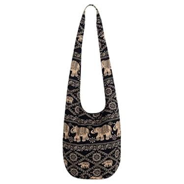 Imagem de segolike Sling Bags Crossbody Bolsas Mensageiro Hipster Carregando Bolsa Hippie de para Mulheres Telefone Cartão de , Cáqui