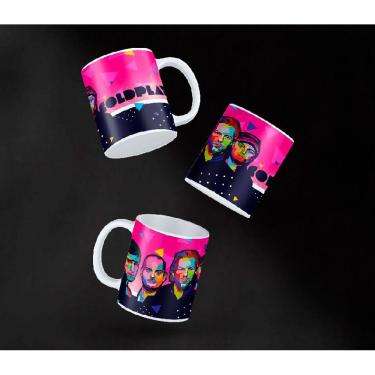 Imagem de Caneca Cerâmica Rock Coldplay