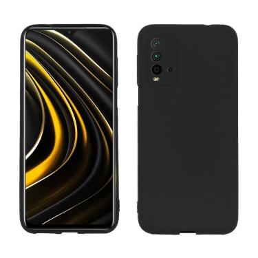 Imagem de Capa protetora de silicone Smartphone Xiaomi Redmi 9T, preto 