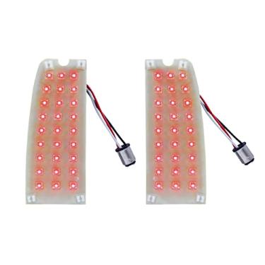 Imagem de United Pacific Placa de inserção de luz traseira de LED para Ford Truck 1967-72 e Ford Bronco 1966-77 (par)