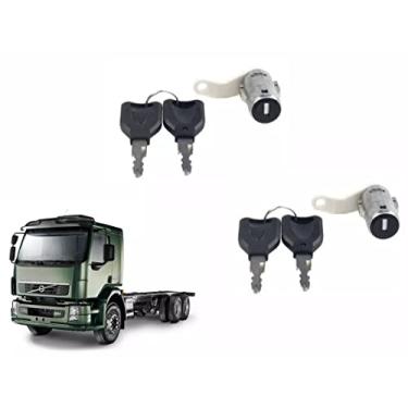 Imagem de PAR CILINDRO MACANETA para PARA VOLVO VM COM CHAVE