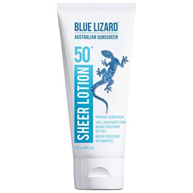 Imagem de Blue Lizard Protetor solar australiano loção corporal transparente, FPS 50+ 85 g.