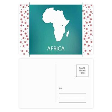 Imagem de Mapa de contorno do continente da África, Natal, Natal, Celebração, Cartão postal de Bênção