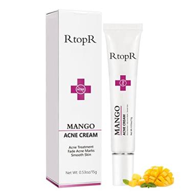 Imagem de ROWCES 15g Mango Creme de Acne Creme de Remoção de Cicatrizes de Acne Rosto Cicatriz de Estrias Creme de Remoção de Acne Reparação de Pele Danificada