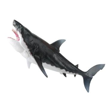 Imagem de YIJU Figura de ação Megalodon Aquário Grande Tubarão Peixe para Crianças Crianças