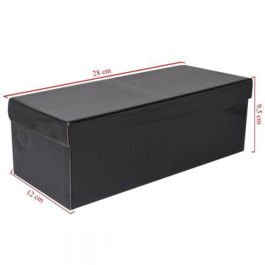 Imagem de Caixa De Papelão Ideal Para Calçados Com 10 Un Embalagens 28cm x 12cm x 9.5cm