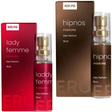 Imagem de Perfume Feminino E Masculino Hipnos Lady  Femme Kit Com 2 - Kalya
