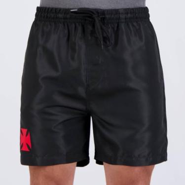 Imagem de Bermuda Vasco Remo Preta