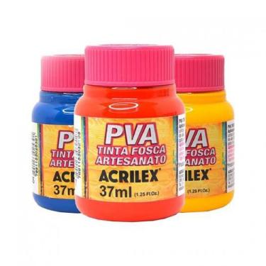 Imagem de Tinta PVA Acrilex de artesanato PVA 37 ml